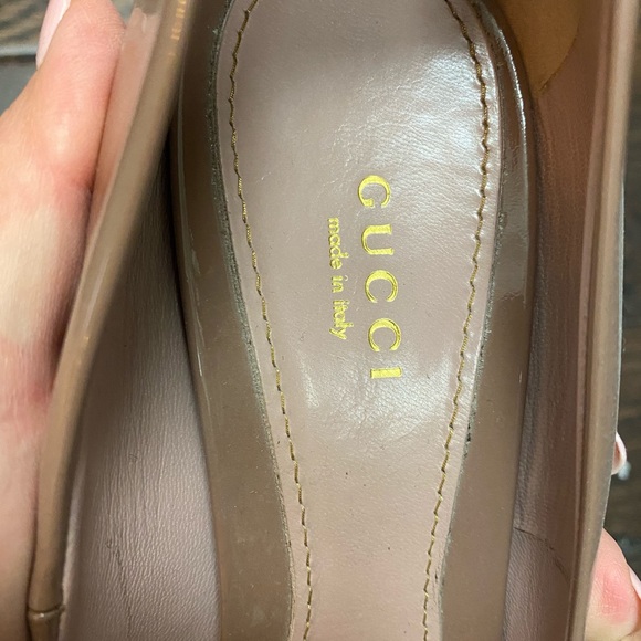 Gucci Platform Peep Toe Heels. Authentic - Picture 4 of 8